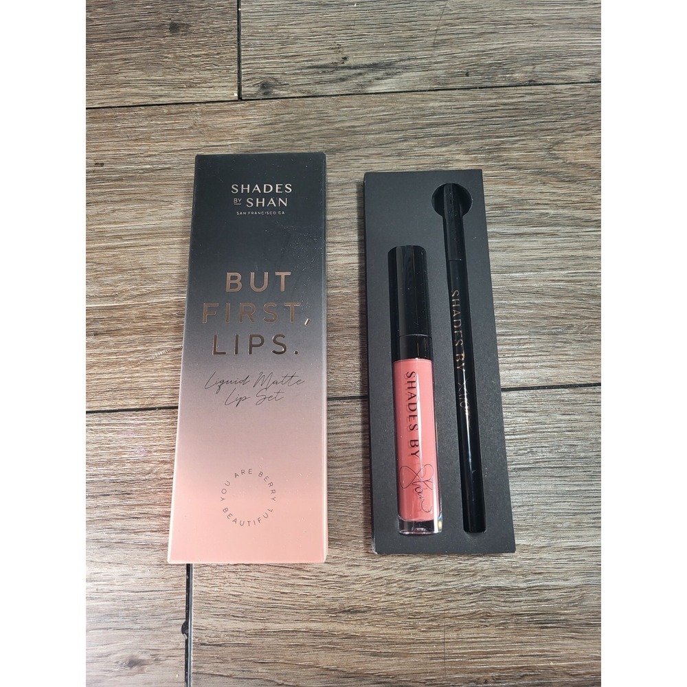 Shades by Shan BUT FIRST, LIPS Set * INGLESIDE * Liner & Matte Liquid Lipstick